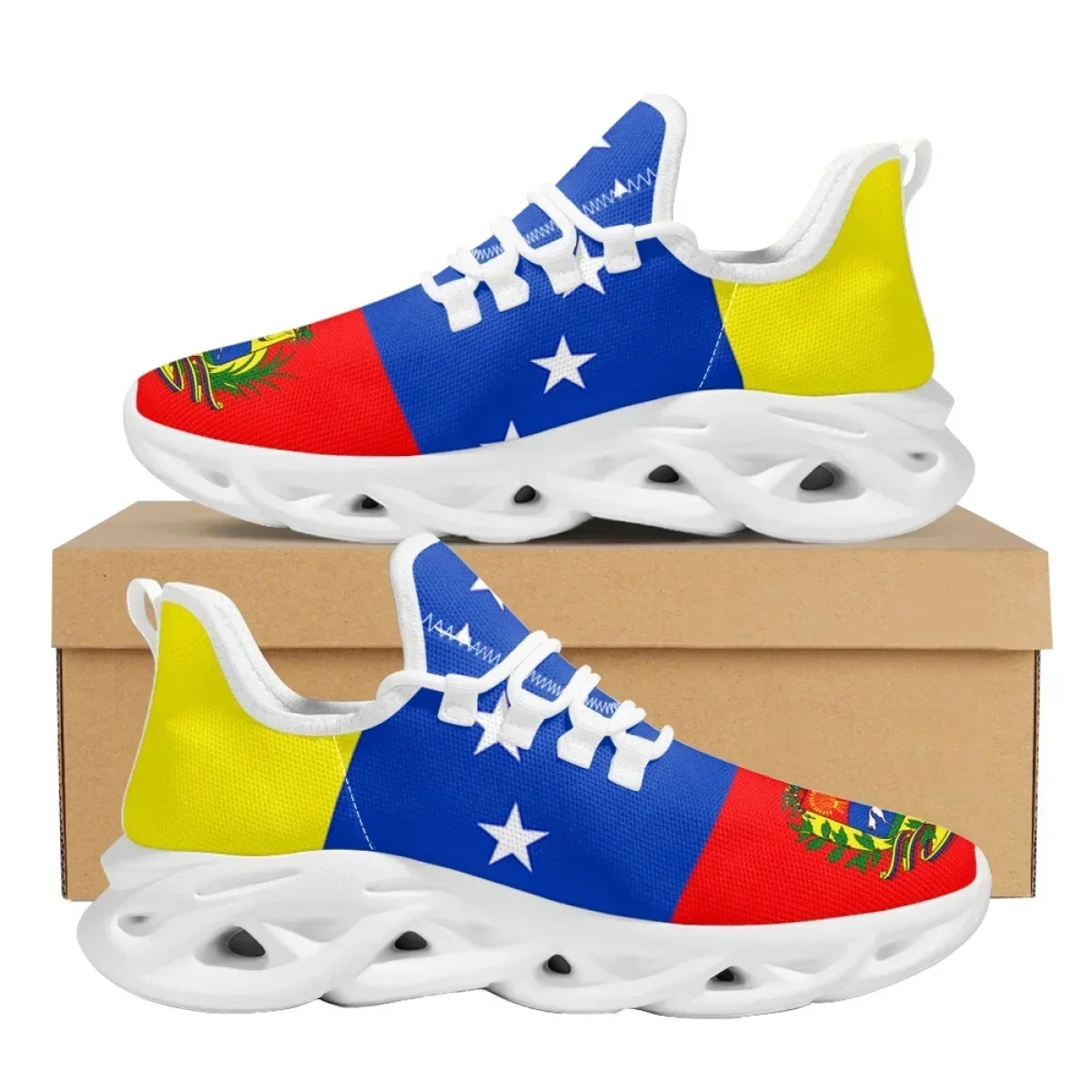 Table Tennis Men - Venezuela vlag sneakers voor dames heren
