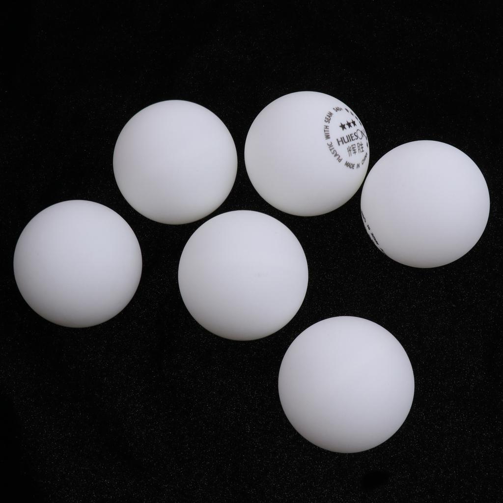 Table Tennis Athlete - Drie Sterren Tafeltennisballetjes ABS Wit 40