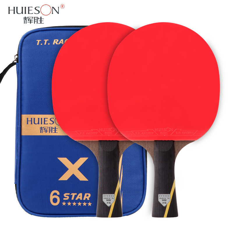 Table Tennis Tournament - Huieson 6 Ster Verbeterde Tafeltennis Racket