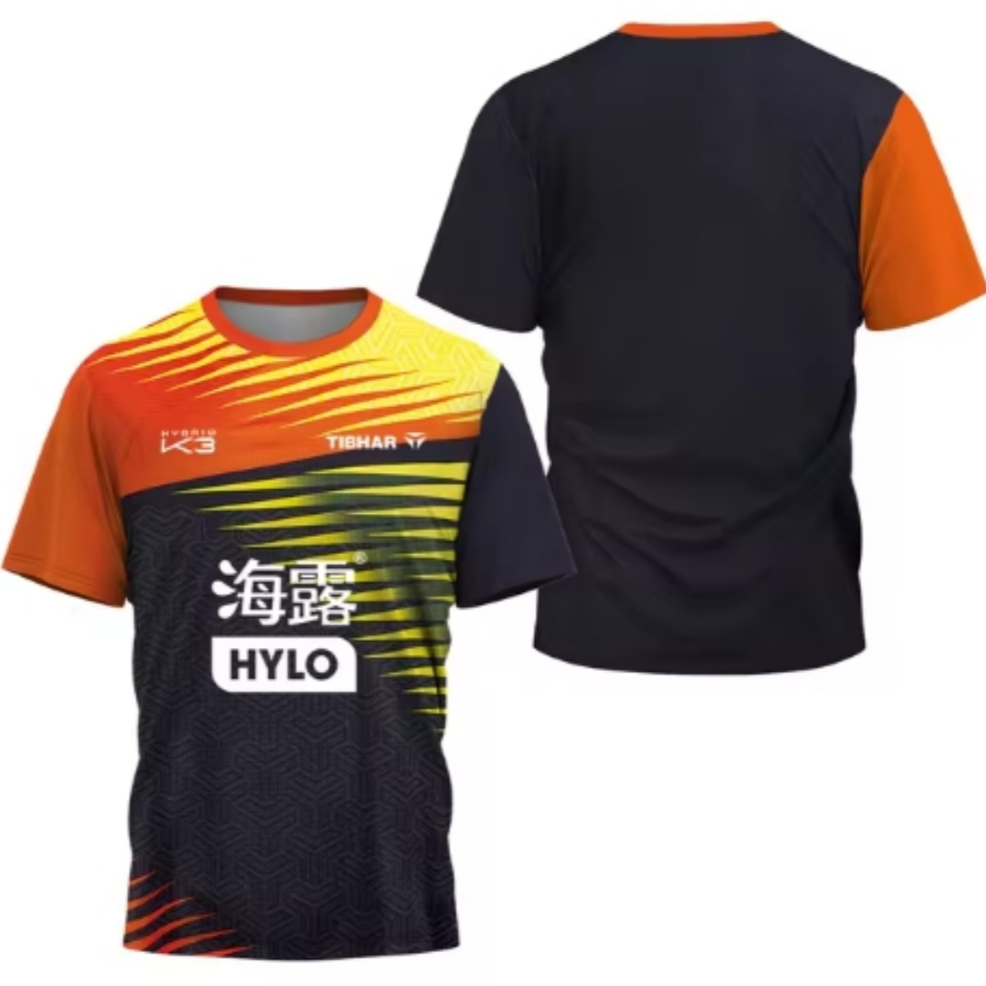 Table Tennis Outfit - 2024 Zomer Nieuwe Driehoek Fragment Heren