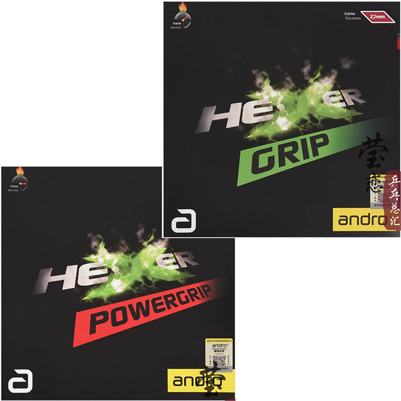 Table Tennis Market - Andro HEXER GRIP tafeltennisrubber niet-kleverige snelle