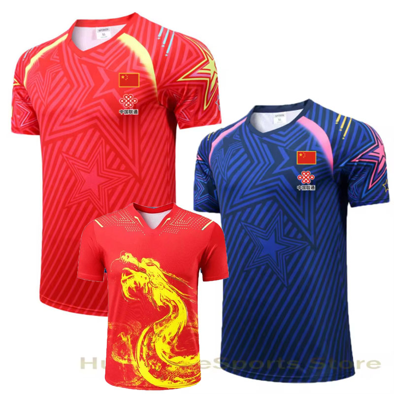 Table Tennis Outfit - Nieuwe CHINA Team Tafeltennis T-shirts Shorts