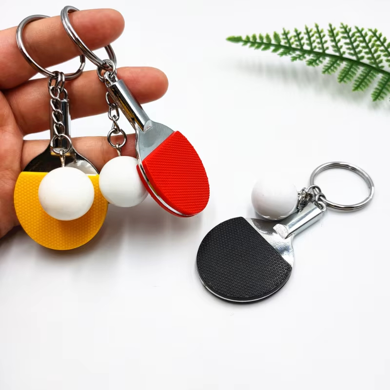 Table Tennis How To Play - 7 kleuren schattige pingpong racket hangers