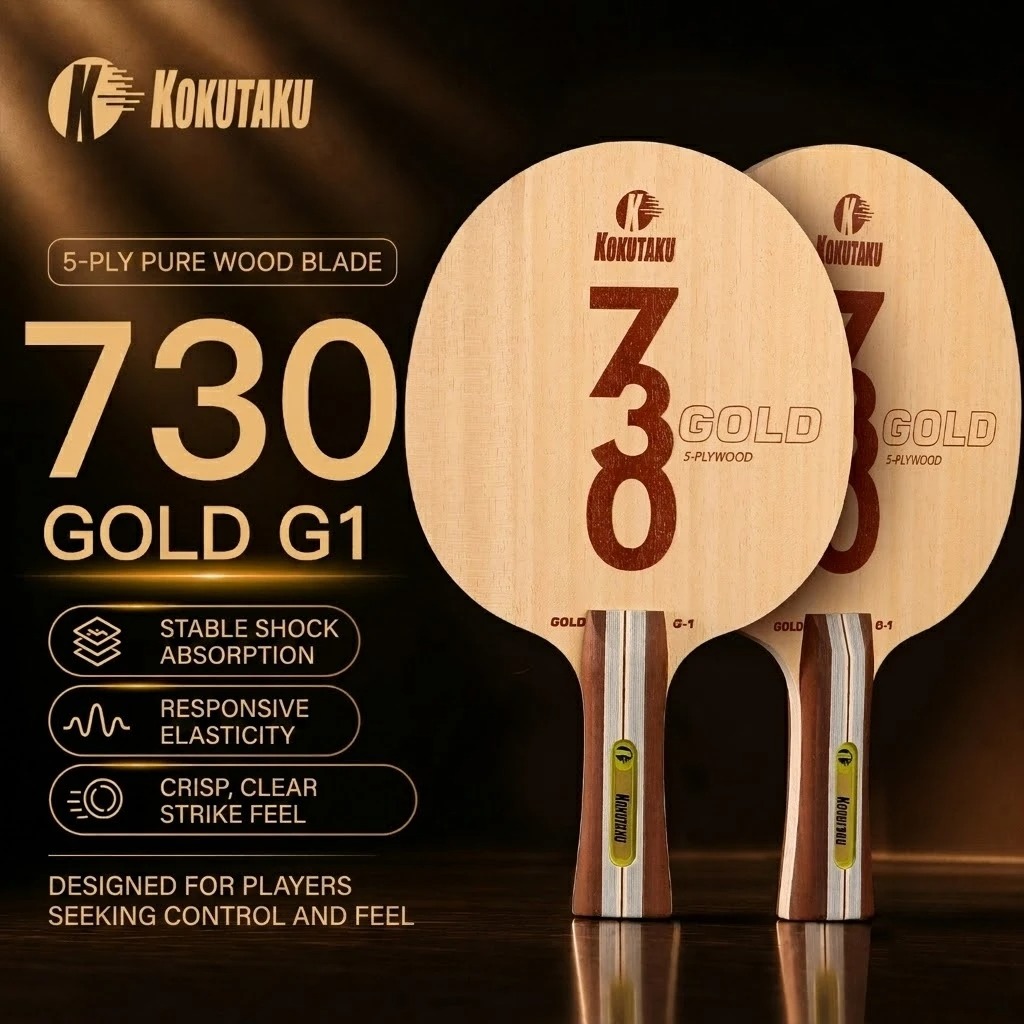 Table Tennis Market - Kokutaku Tafeltennisbat FL 730 G1 5-laags