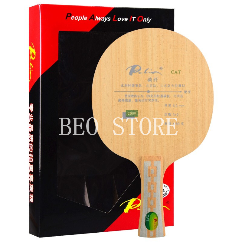 Stiga Carbon Blade - Originele Palio Kat Tafeltennis Blade (Lichtgewicht