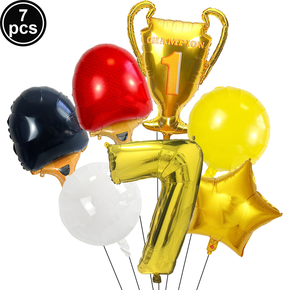Table Tennis Champion Game - Tafeltennis Racket Folieballon Set Kampioen Trofee