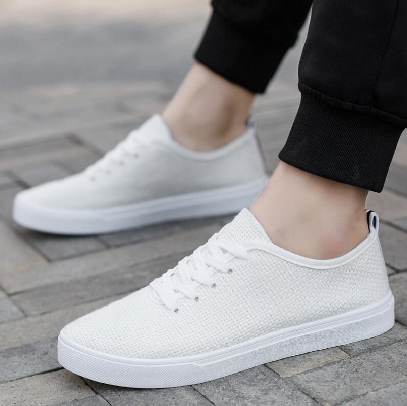 Table Tennis Men - Canvasademende Mesh Herenschoenen Trendy Lichtgewicht Walking
