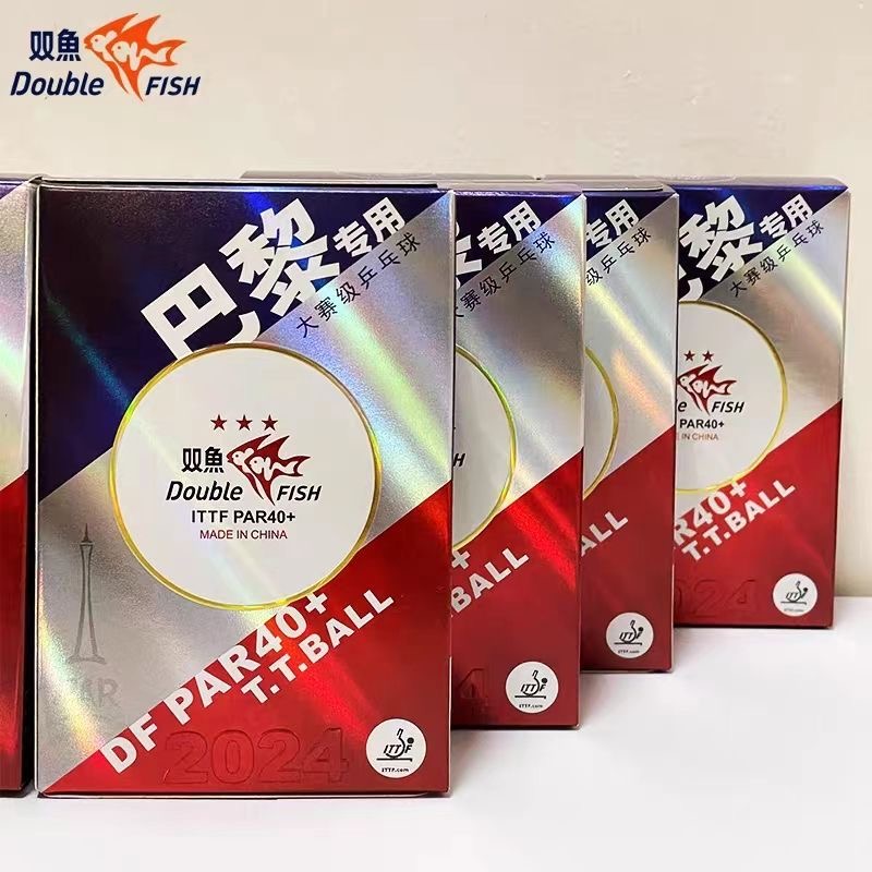 Table Tennis How To Play - Originele Dubbele Vis DF PAR40+ Pingpongballen
