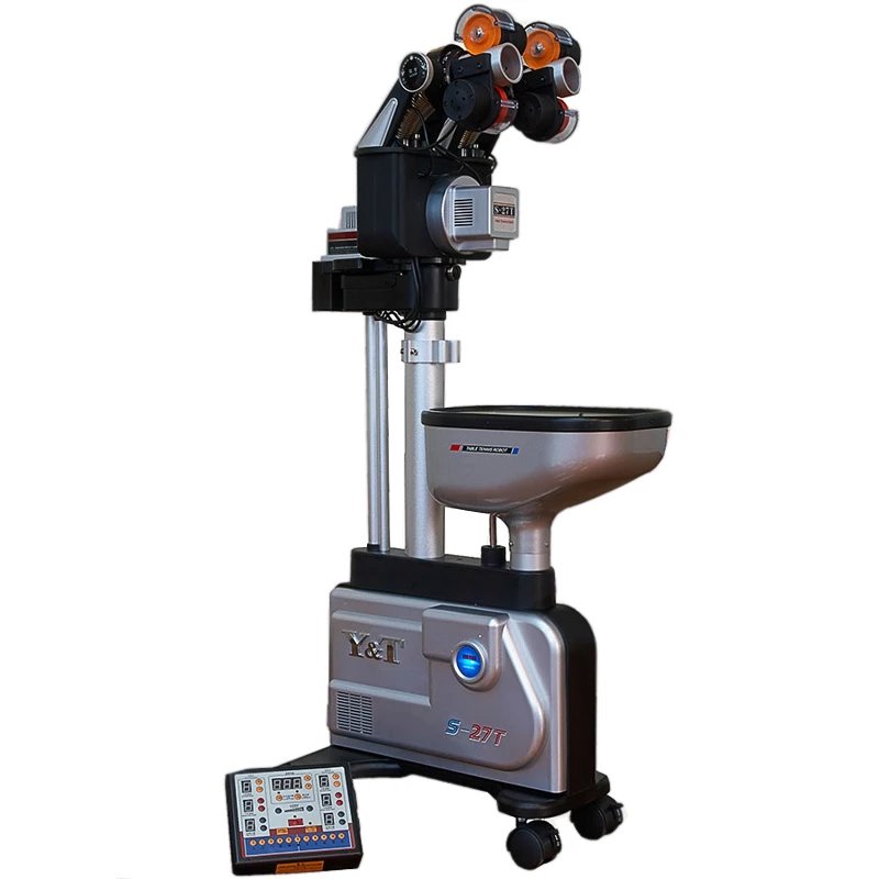 Table Tennis Head To Head - Y&T S-27T Tafeltennis Serveermachine Robot Volautomatische
