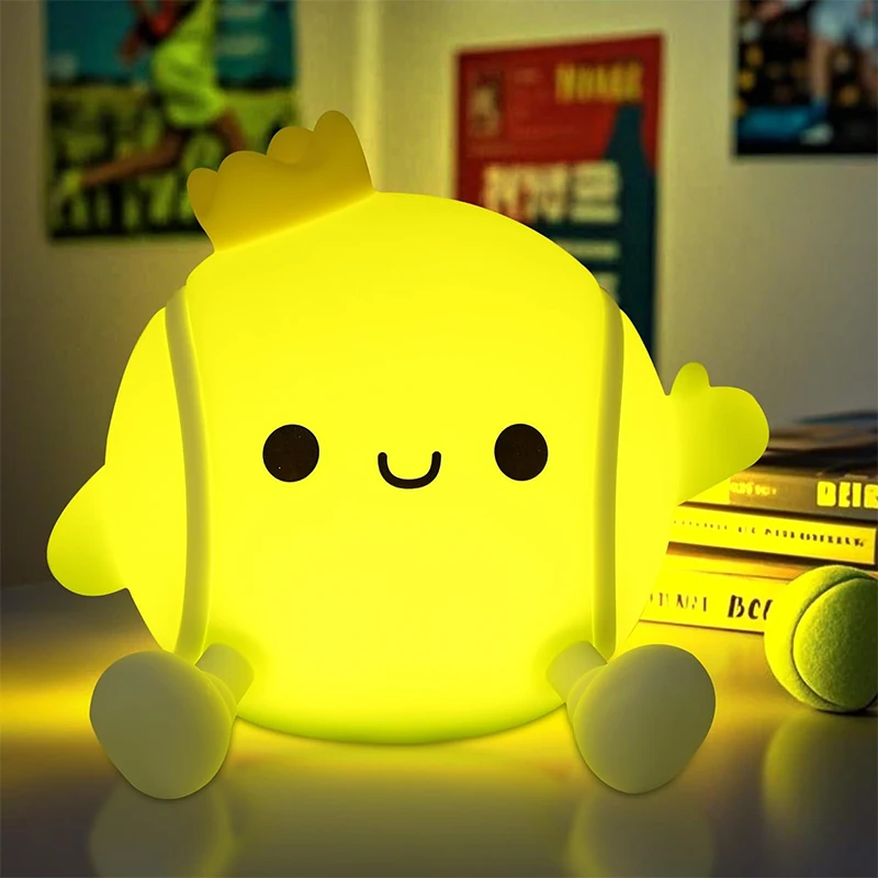 Table Tennis Touch - NIEUW Schattig tennisnachtlampje Siliconen slaaplamp voor