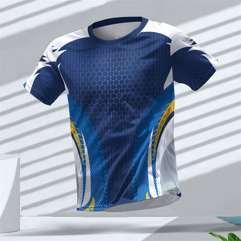 Geometrische grafische 3D-gepr - Table Tennis Outfit recensie en prijs