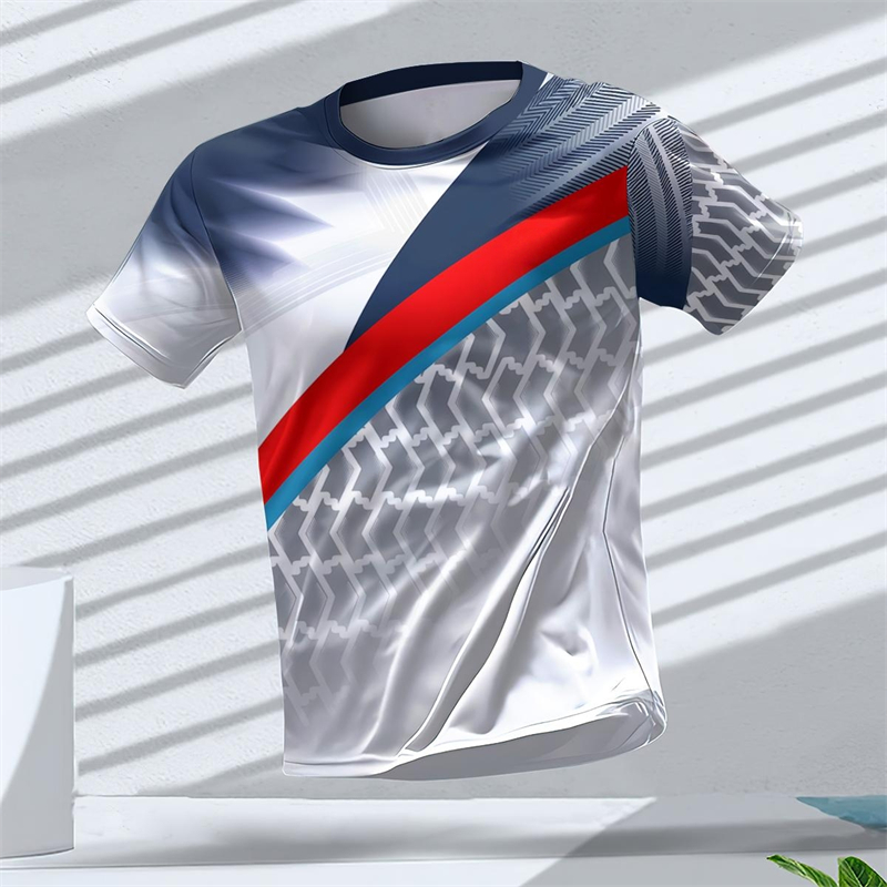Geometrische grafische 3D-gepr - Table Tennis Outfit recensie en prijs
