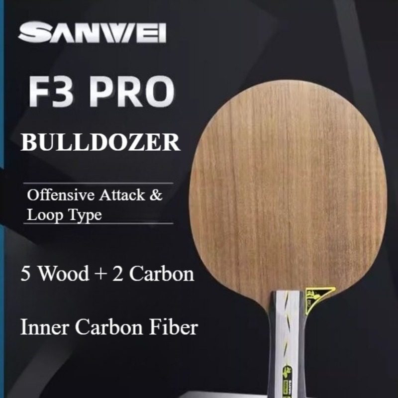 SANWEI F3 PRO BULLDOZER Tafelt - Table Tennis Pro recensie en prijs
