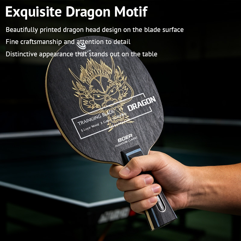 BOER DRAGON Tafeltennisbat 5 H - Stiga Carbon Blade recensie en prijs