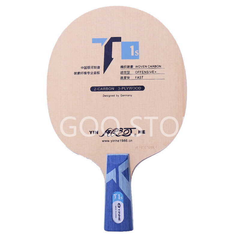 YINHE T-1S / T1S Tafeltennisbl - Stiga Carbon Blade recensie en prijs
