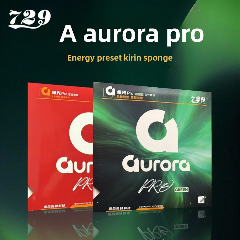 729 AURORA PRO Tafeltennisrubb - Table Tennis Pro recensie en prijs