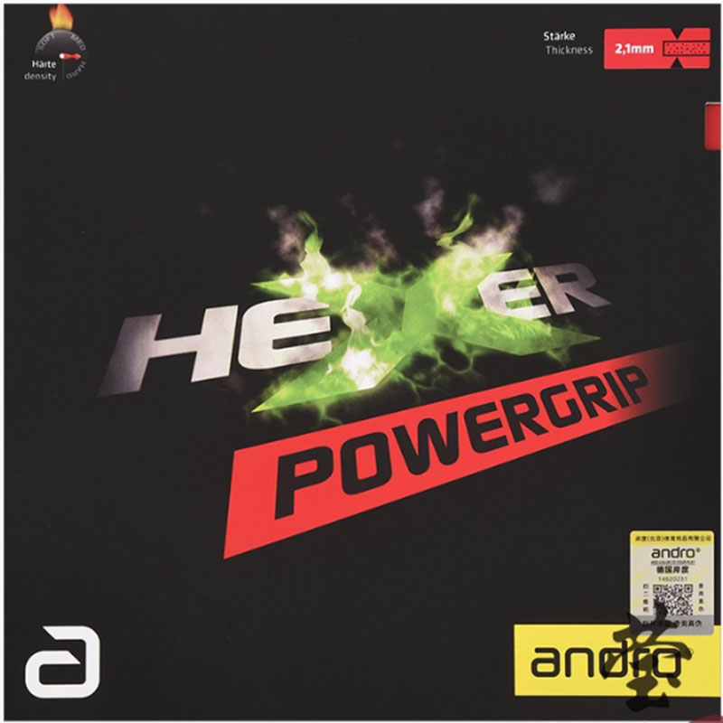 Andro HEXER GRIP tafeltennisru - Table Tennis Market recensie en prijs