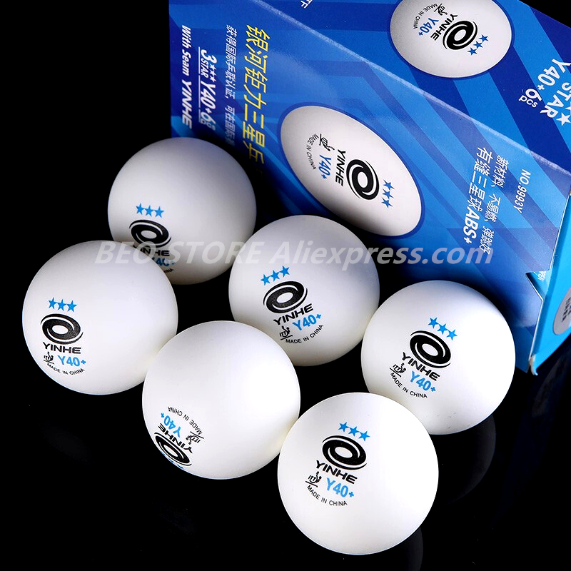 60 Ballen Yinhe 3-Star Y40 + H - Table Tennis How To Play recensie en prijs