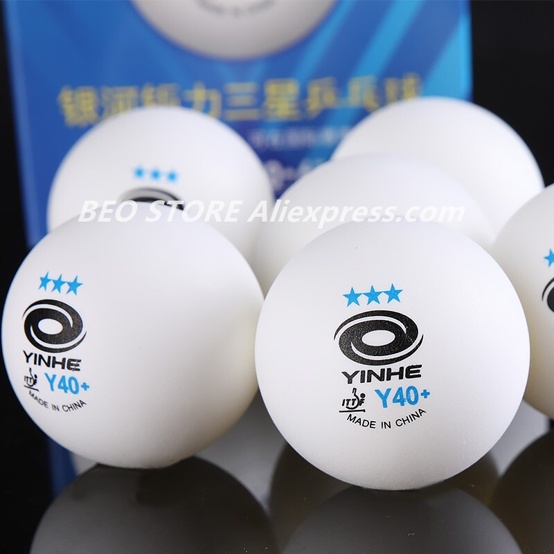60 Ballen Yinhe 3-Star Y40 + H - Table Tennis How To Play recensie en prijs