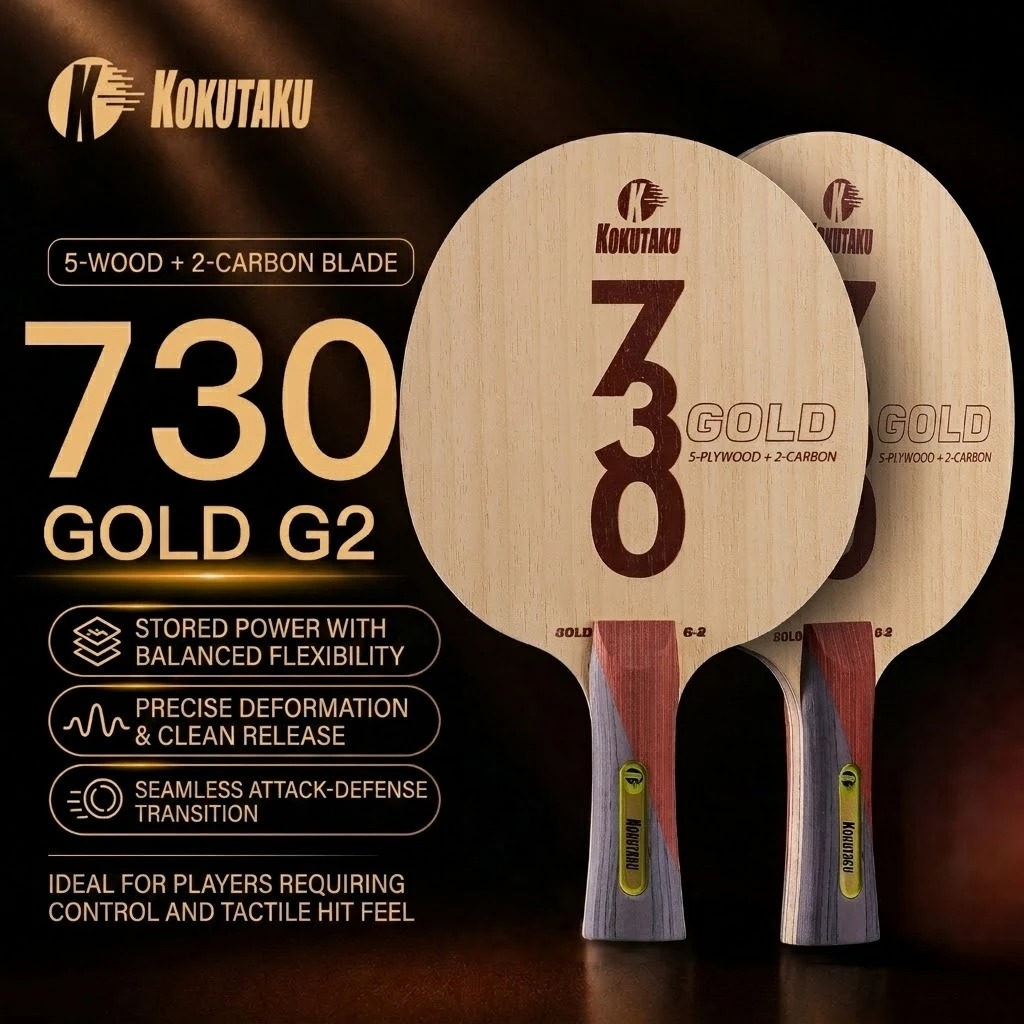 Kokutaku Tafeltennisbat FL 730 - Table Tennis Market recensie en prijs