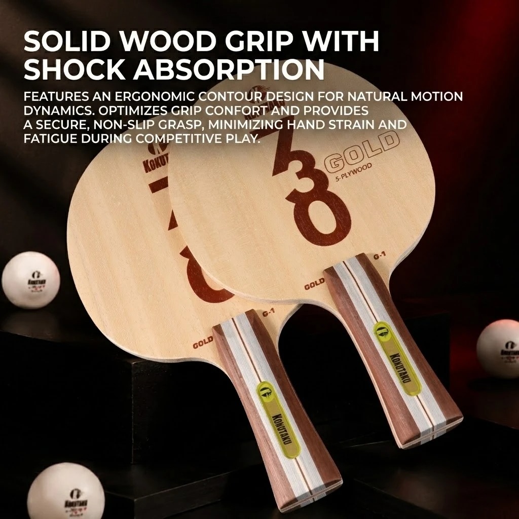 Kokutaku Tafeltennisbat FL 730 - Table Tennis Market recensie en prijs