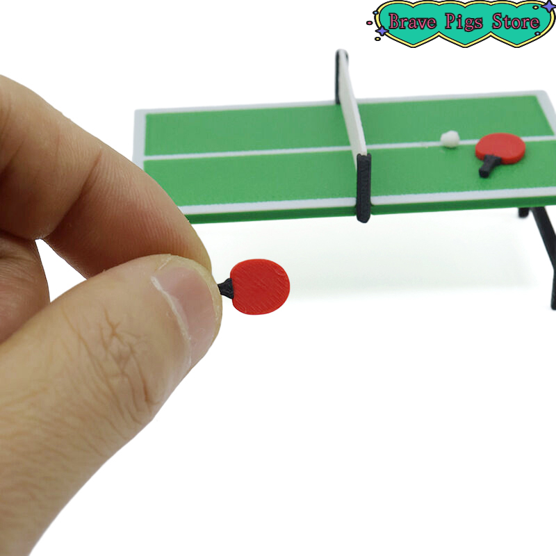 1:12 Miniatuur Tafeltennis Rac - Table Tennis Market recensie en prijs
