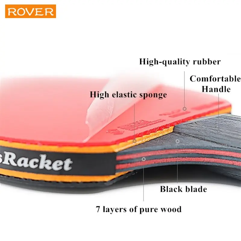 5/6 Ster Tafeltennis Racket 2  - Table Tennis Tournament recensie en prijs