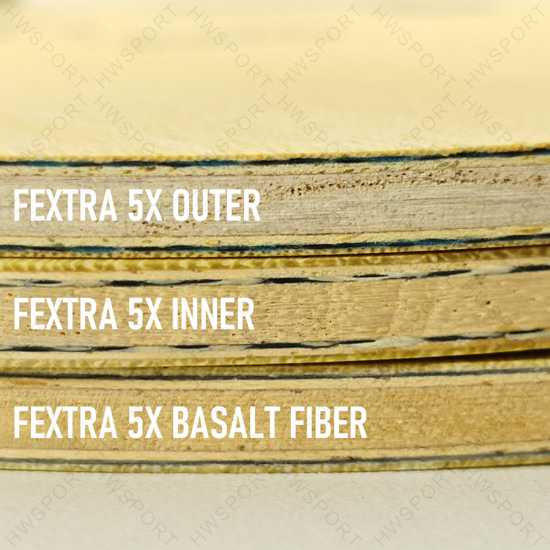 SANWEI FEXTRA 5X Tafeltennisbl - Stiga Carbon Blade recensie en prijs