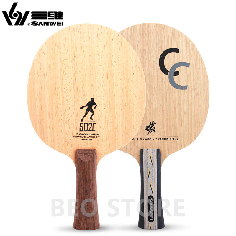Sanwei Cc 502E 5 Ply Hout + 2  - Stiga Carbon Blade recensie en prijs