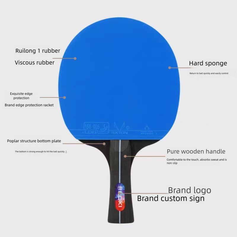 Professionele 2PCS Loki K5000  - Table Tennis Hub recensie en prijs