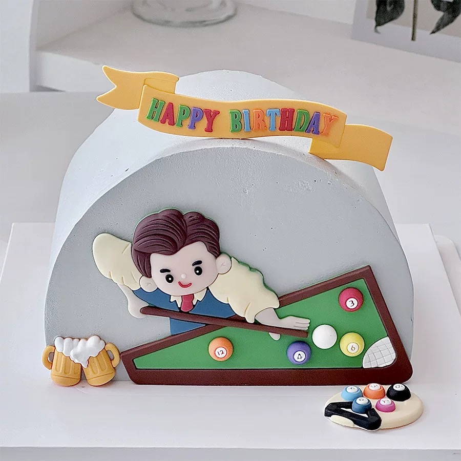 Biljart Taart Verjaardag Decor - Table Tennis Market recensie en prijs
