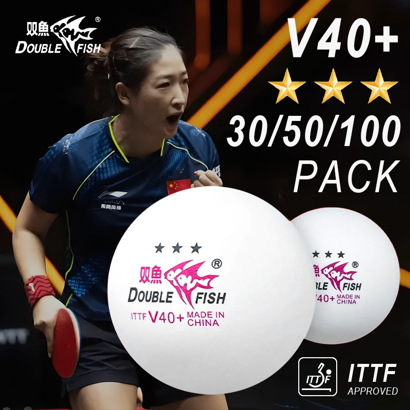 DOUBLE FISH 3 Star V40+ 30/50/ - Table Tennis How To Play recensie en prijs