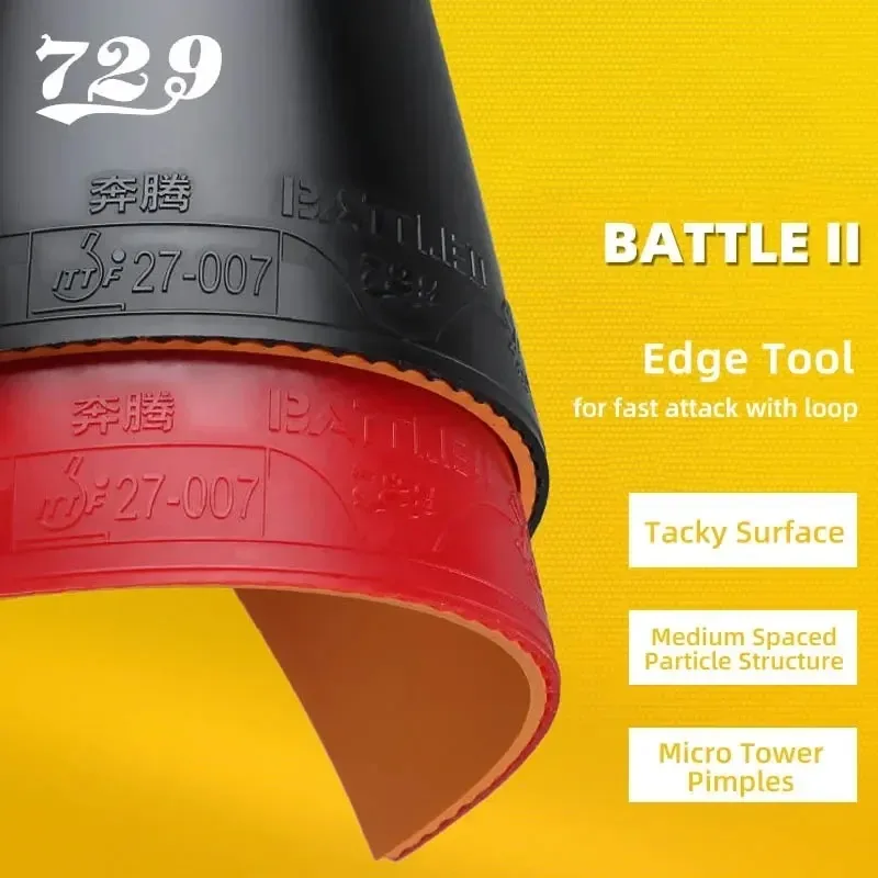 729 BATTLE 2 NATIONAL Blue Spo - Table Tennis Pro recensie en prijs