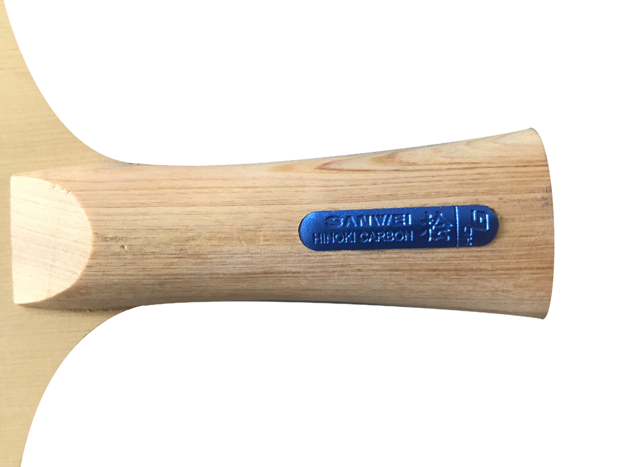 SANWEI HC6S Hinoki Carbon Tafe - Stiga Carbon Blade recensie en prijs